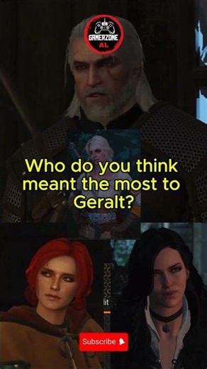 The Witcher 3 🔥The Women Who Changed Geralt Forever ❤️ #TheWitcher3 #Witcher3 #Geralt #gaming #ciri