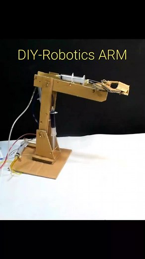 Amazing Science project for student - Robotics Arm #diy #robotics #sciencefair #scienceproject #experiment #craft #exhibit design for school ideas ap #innovation