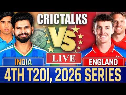 🔴 Live: IND vs ENG, 4th T20I, Live Commentary | 2026 Series, Cricket Live Match Today Score 1st Inn