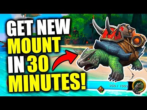 Get New Savage Green Battle Turtle Mount In 30 MINUTES! WoW Dragonflight | Trading Post Guide May