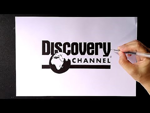 How to draw the Discovery Channel logo