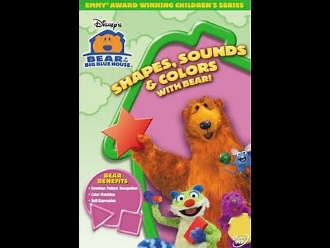 Opening to Bear in the Big Blue House: Shapes, Sounds & Colors with Bear! 2004 DVD