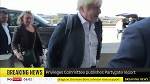 9.8K views · 156 reactions | "This is rubbish, it is a lie." Beth Rigby reads Boris Johnson's response to the partygate report, the findings of which he calls a "deranged conclusion". https://trib.al/BSuiSZC  Sky 501, Virgin 602, Freeview 233 and YouTube | Sky News | Facebook