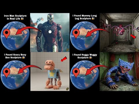 🔥 I Found Top 4 Most Unique Giant Things Spotted On Google Earth 🌍!