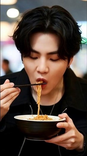 Suga eating yummy noodles...🍴😋🍜 #yt #bts #viral #shorts #trending #youtube