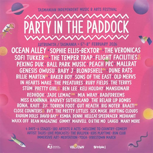 The Paddock is back in 2026, with 4 unforgettable days, 6 stages and over 180 acts. Don't miss your chance to secure your place, grab your tix now! 🪩💫 | Party In The Paddock