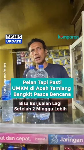 kumparan on Instagram: "Aktivitas UMKM di Aceh Tamiang pasca bencana mulai bangkit. kumparan berkesempatan berkunjung ke Aceh Tamiang, melihat langsung aktivitas UMKM yang pelan tapi pasti mulai bangkit.⁠ ⁠ Pelaku UMKM di Aceh Tamiang baru bisa berjualan lagi sekitar 2 minggu kemudian pasca banjir surut.⁠ ⁠ Meski sudah bisa berjualan, mereka mengaku jumlah pembeli berkurang. Stok barang pun belum banyak. ⁠ ⁠ 📸: Dok. kumparan/Widya. ⁠ ⁠ Baca selengkapnya dengan klik link di bio. Cari tahu berita