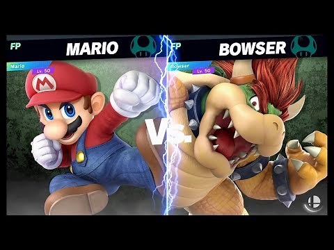 Super Smash Bros Ultimate Amiibo Fights Request #414 Mario vs Bowser