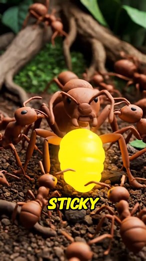 The Ant That Can Explode Itself 💥 #facts #shorts #animals #animation