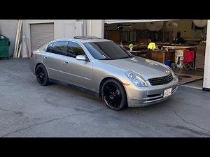 G35 Sedan First Mods!