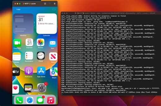虚拟化运行iOS16