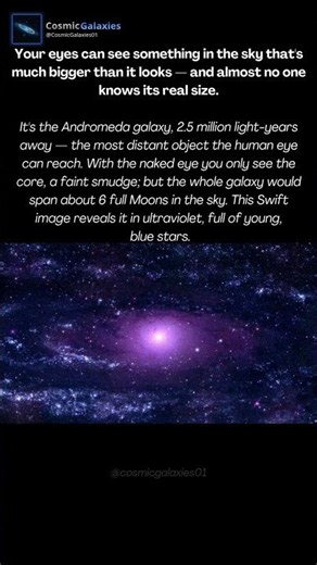The giant galaxy you can't see 🌌