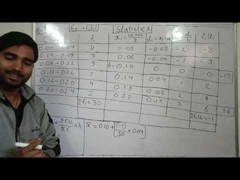 Statistics/Ex-13.1/q-7, 8, 9/class 10/mean/step deviation method/#mathematics #maths #mathtricks #pw