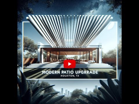 Modern Patio Cover Installation in Houston, TX | Outdoor Living by MAV DESIGN & BUILD