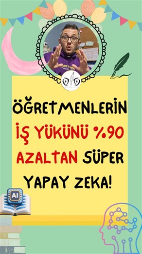 Onur Ömer Düzgün-Eğitmen&Yazar on Instagram: "✨️ Öğretmenliğin "Süper Gücü" İle Tanışın! 🦸‍♂️🦸‍♀️ ​Bir yapay zeka düşünün; A’dan Z’ye sınıftaki tüm ihtiyaçlarınıza koşuyor. 🏃‍♂️💨 Ders planı hazırlamaktan sıkılanlar, orijinal etkinlik arayanlar veya "bu konuyu nasıl oyunlaştırırım?" diyenler... Aradığınız çözüm tam olarak burada! 👇 ​Videoda bahsettiğim Eduaide.ai, biz öğretmenler için gerçek bir zaman makinesi gibi. ⏳ ​Neler yapabiliyor? ✅ Saniyeler içinde detaylı ders ve ünite planları ✅ Sı