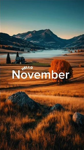 Hello November 🍂 Welcome to the coziest month!