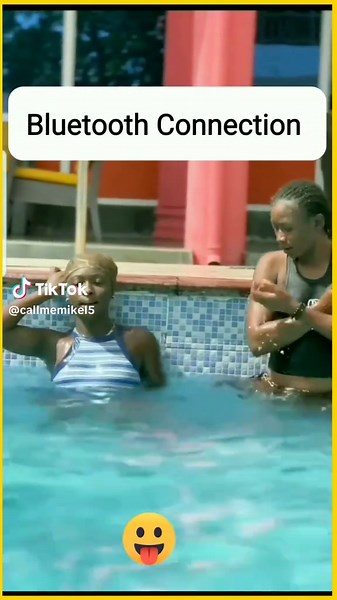 Funny Pool Moments with Bluetooth Connection