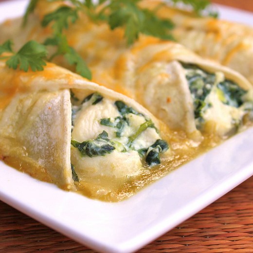 Spinach Enchiladas
