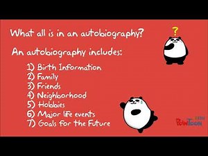 Writing an Autobiography 1