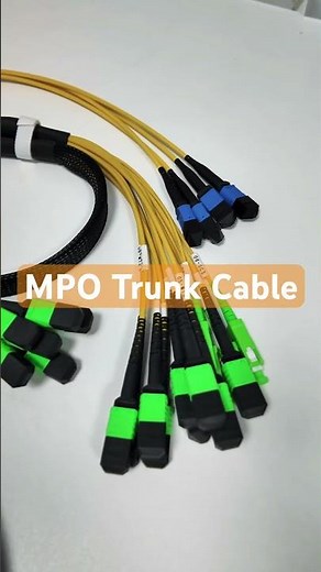 Understanding MPO Trunk Cables: Key to High-Density Fiber Networks!