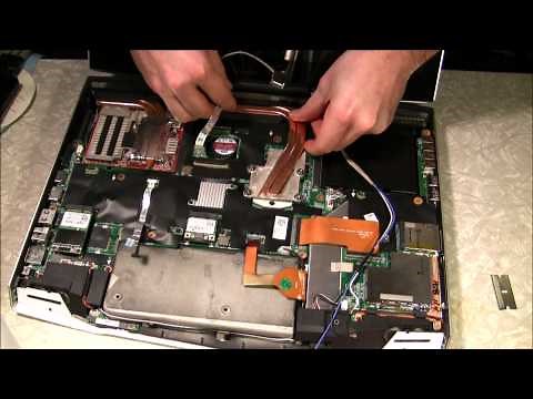 Alienware M17X R2 CPU upgrade from i5 Dual Core to i7 Quad Core engineering sample