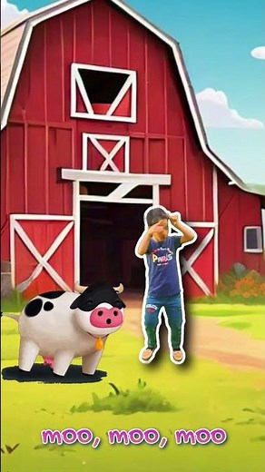 Animal Action Song for Kids | Moo, Hop, and Swing with Fun Animal Moves! #AnimalSongs