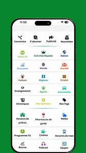1.3K views · 117 reactions |  Restez toujours informé en temps réel + de confort, + d’infos, + de services… Avec l'application Le Matin, l’info vient à vous, où que vous soyez !  Une interface fluide, des actus en continu, des vidéos à votre rythme et des services pratiques comme la bourse , les pharmacies de garde , les horaires des trains  et de prière .  Téléchargez l’appli Le Matin et testez par vous-même ! | LE MATIN.ma | Facebook