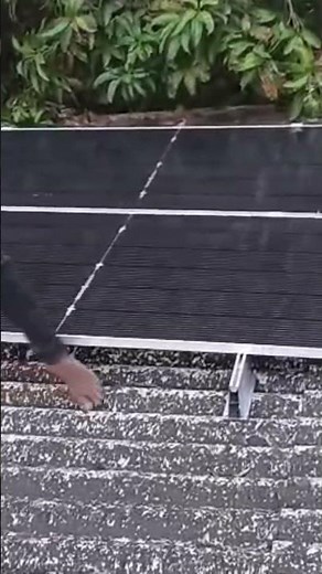 solar panel installation