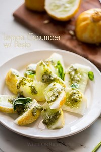 Lemon Cucumber Recipe with Pesto: What is Lemon Cucumber?