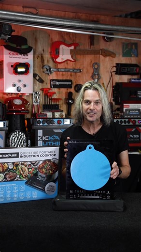 5 reasons why you need a KickAss Portable Induction Cooktop: ✅ 200w to 2000w Temperature Control ✅ Non-Slip Surface ✅ Easy to Clean ✅ Enhanced Safety Features ✅ 8 Different Cooking Functions | KickAss Products