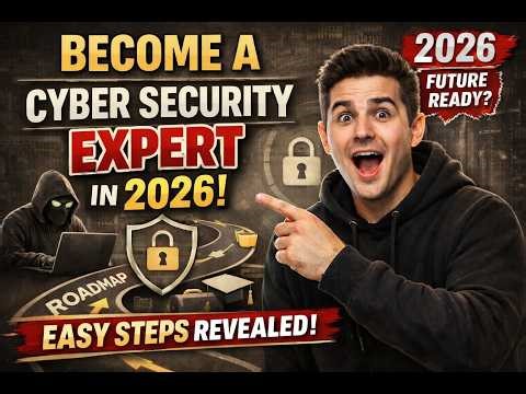 How to become a Cyber Security Expert in 2026? | ROADMAP | From Beginning #cybersecurity #roadmap