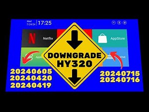 How to Downgrade HY320 Projector to 07/16/2024 Firmware - Complete Step by Step