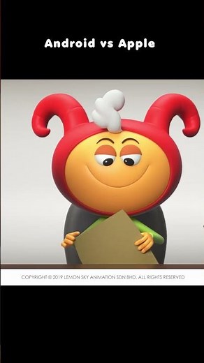 Android vs Apple Meme #shorts #memeshorts #hooplakidztvbrasil #astrolology #desenhosengraçados