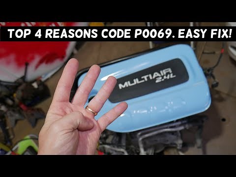 CODE P0069 ENGINE LIGHT ON DODGE RAM PROMASTER CITY, FIAT 500X, FIAT TORO