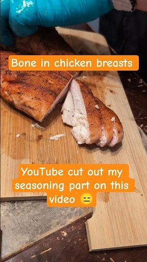 Bone in chicken breasts. DELICIOUS. JUICY. So good.