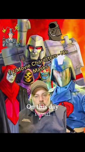 Popular Cartoon & Movie Characters Unmasked #gijoe #cobracommander #nostalgia #genx #80skid Dr Claw Real Face, Cobra Commander No Mask, #onthisday
