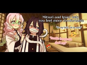 Mitsuri and Iguro help you feel more comfortable [Misturi x Iguro x trans! listener] [Kny ASMR]
