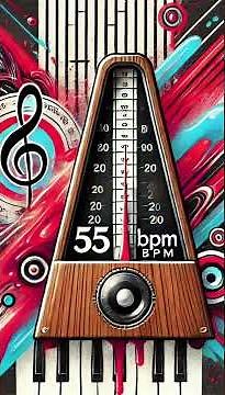 55 BPM Metronome. Perfect for Practice #metronome #clicktrack #timing #musicpractice