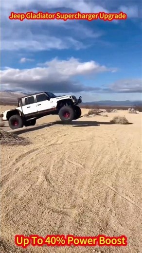 Jeep Gladiator Supercharger Mod | 40% power Boost #Jeep #gladiator #support #4x4 #truck