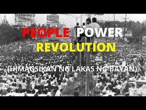 EDSA PEOPLE POWER REVOLUTION | 1986 PEOPLE POWER REVOLUTION TAGALOG VERSION
