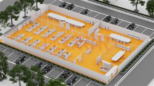 FOORIR Best Selling Bi-Directional People Counting System 3D People Counting Sensor