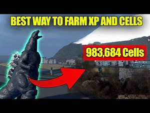 BEST FAST LEVEL UP & CELL FARMING METHOD | Kaiju Alpha
