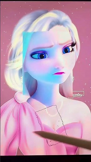 Princess Elsa ✨|Beautiful Disney Princess Elsa Makeover 🌸|#princess #elsa #makeup #disney #foryou