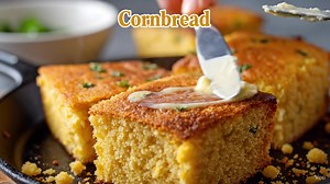 Golden, buttery, and perfectly tender — this classic cornbread is the ultimate comfort side dish! It pairs beautifully with chili, barbecue, soups, or even a drizzle of honey for a cozy treat. Simple, quick, and always a crowd-pleaser. | Recipe Stories