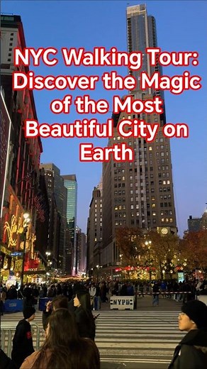 NYC Walking Tour: Discover the Magic of the Most Beautiful City on Earth #newyorkcity #travel #usa