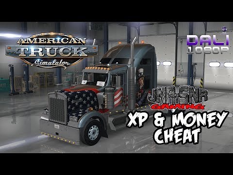 ATS & ETS 2 - Level up quick with JNR-SNR Money & XP cheat (Steam Workshop)