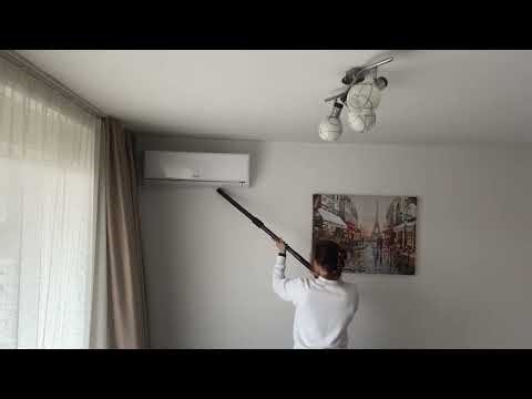 Vacuuming up dusty ceiling corners #vacuumingasmr
