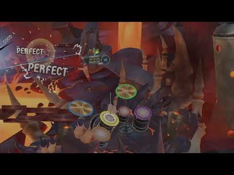 Drums rock VR - Parkway Drive - Crushed gameplay