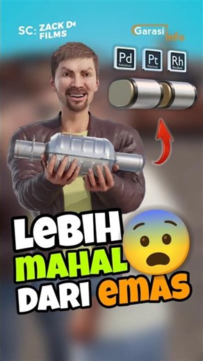 CATALYTIC CONVERTER more expensive than gold? 🤔 #shorts