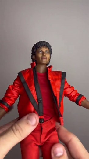 (ASMR) Michael Jackson Thriller Figure #asmr #michaeljackson